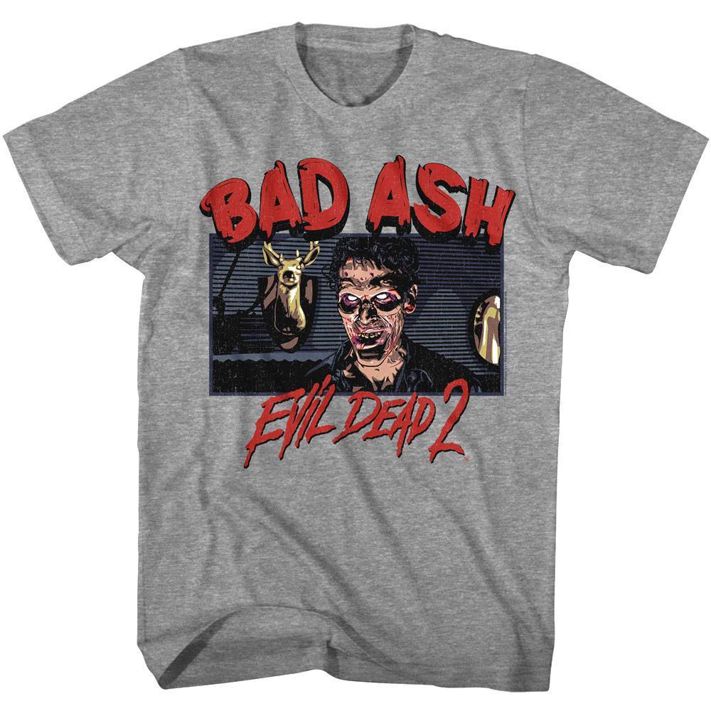 Evil Dead 2 Bad Ash Zombie Men's T Shirt Evil Dead 2 Bad Ash Zombie Men's T Shirt