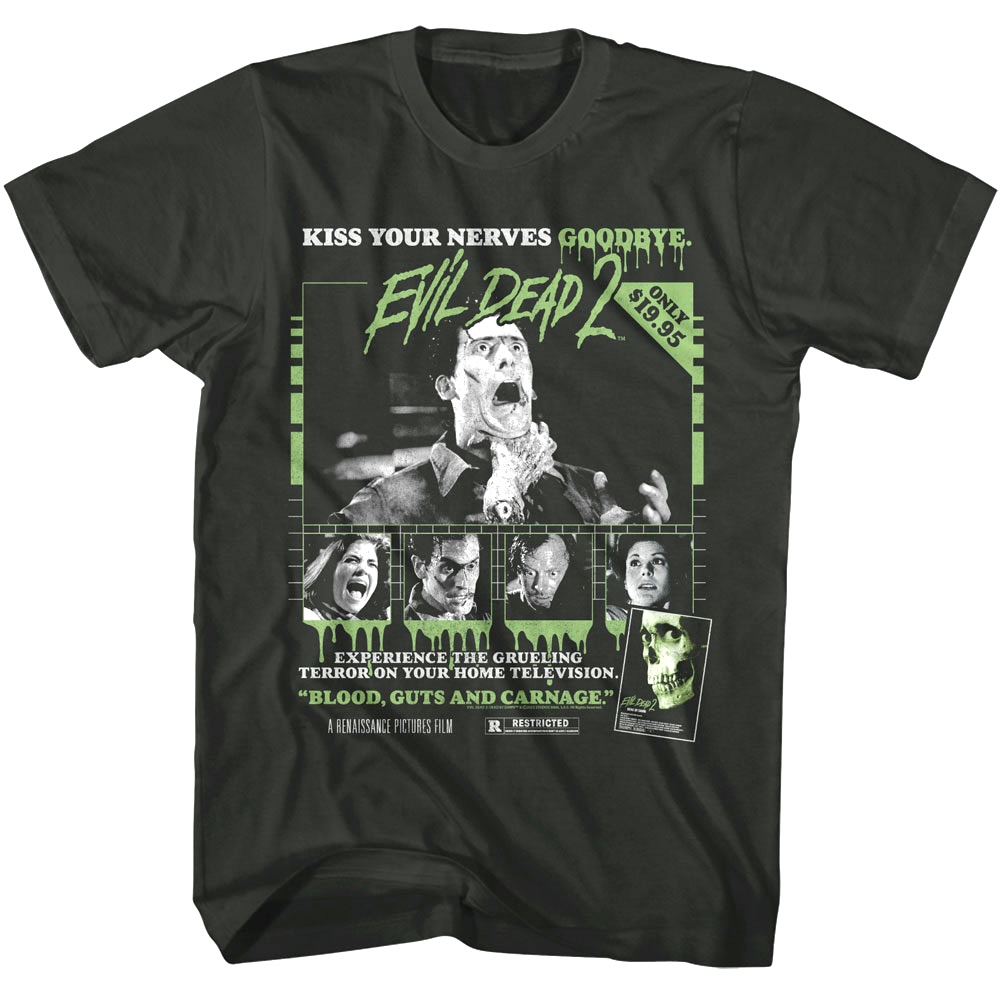Evil Dead 2 Blood Guts & Carnage Men's T Shirt Evil Dead 2 Blood Guts & Carnage Men's T Shirt