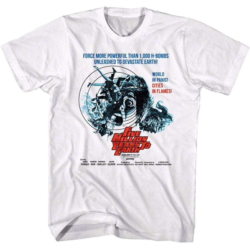 Five Million Years to Earth Movie Poster Men's T Shirt Five Million Years to Earth Movie Poster Men's T Shirt
