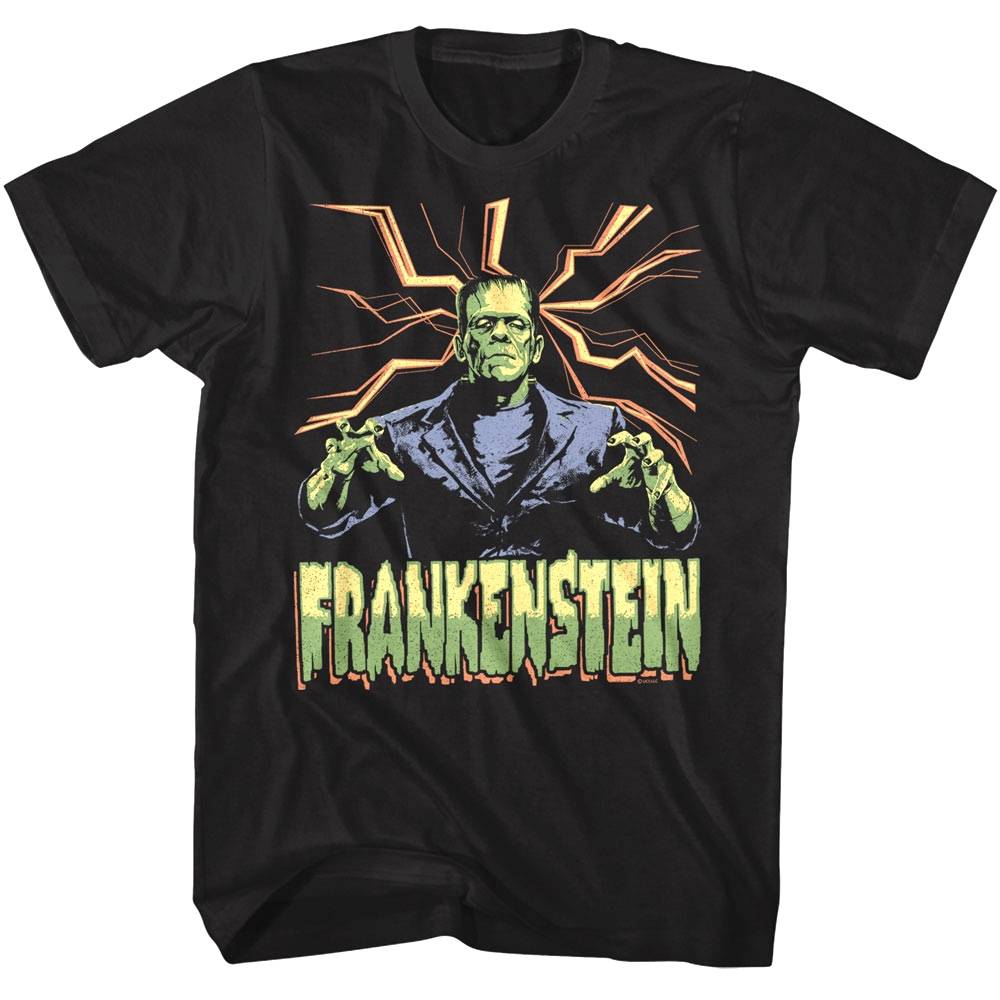 Frankenstein Awakening Men's T Shirt Frankenstein Awakening Men's T Shirt