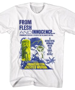 Frankenstein Created Woman From Flesh Men’s T Shirt Frankenstein Created Woman From Flesh Men’s T Shirt