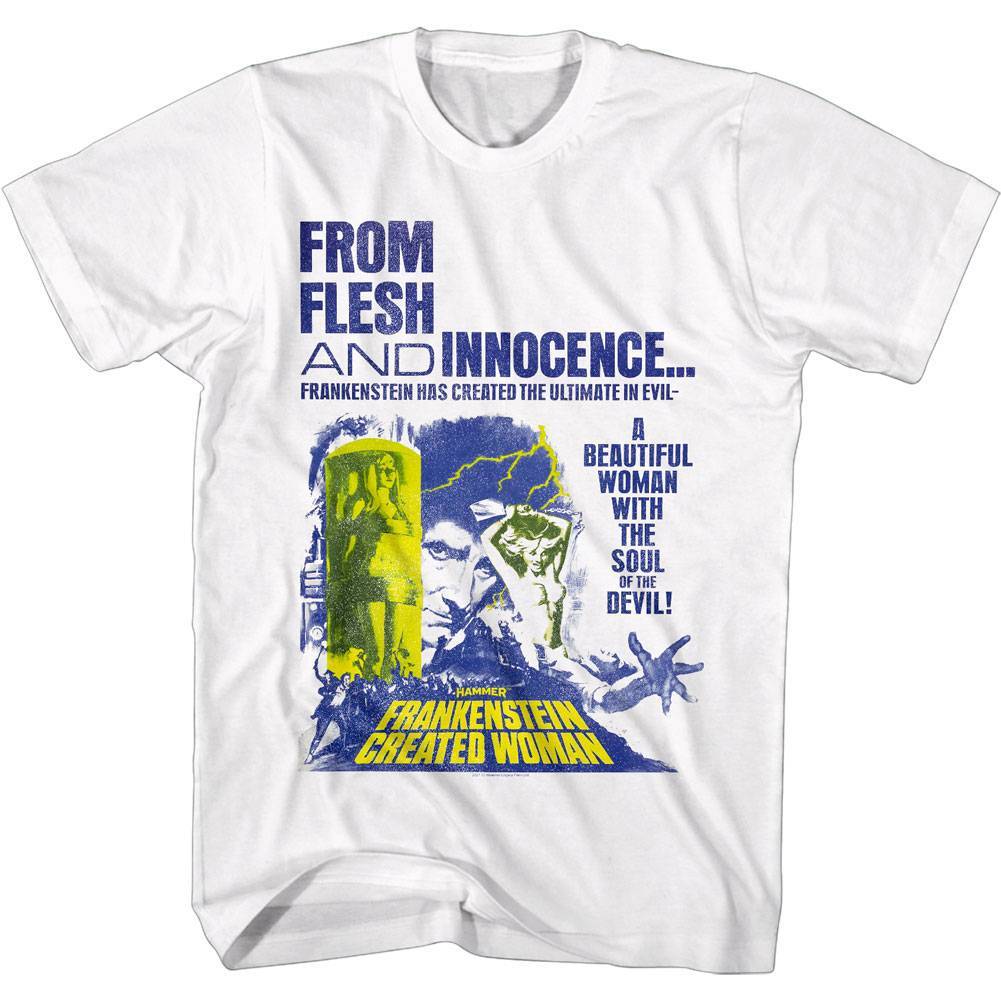 Frankenstein Created Woman From Flesh Men's T Shirt Frankenstein Created Woman From Flesh Men's T Shirt
