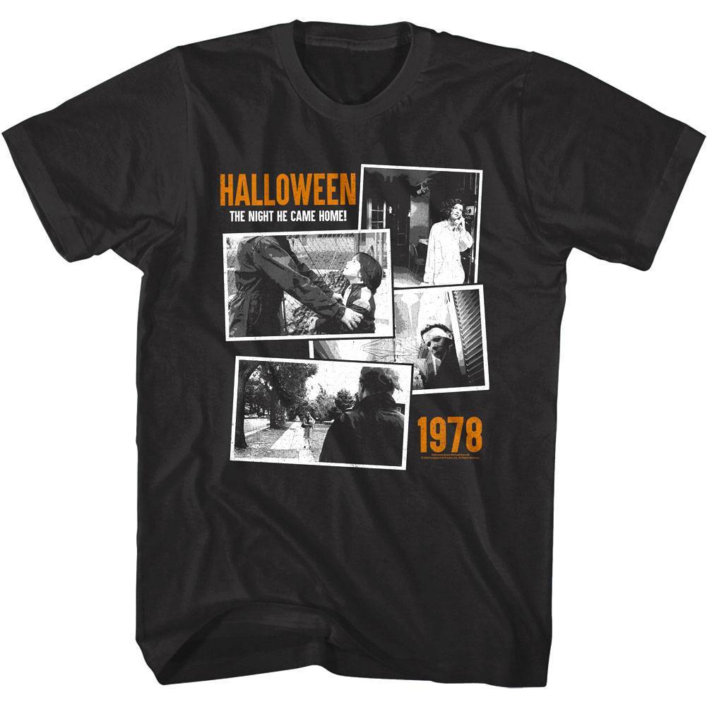 Halloween 1978 Movie Stills Men's T Shirt Halloween 1978 Movie Stills Men's T Shirt