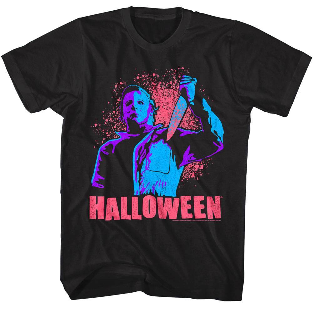Halloween Blacklight Blood Spatter Men's T Shirt Halloween Blacklight Blood Spatter Men's T Shirt
