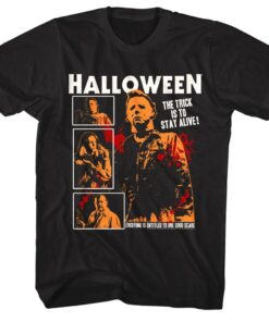 Halloween Bloody Horror Montage Men’s T Shirt