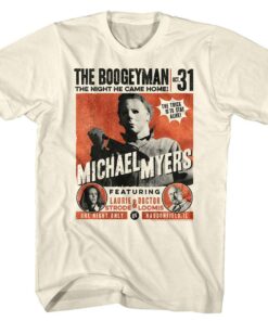 Halloween Boogeyman Poster Men’s T Shirt Halloween Boogeyman Poster Men’s T Shirt