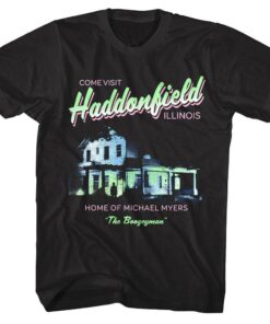 Halloween Come Visit Haddonfield Men’s T Shirt
