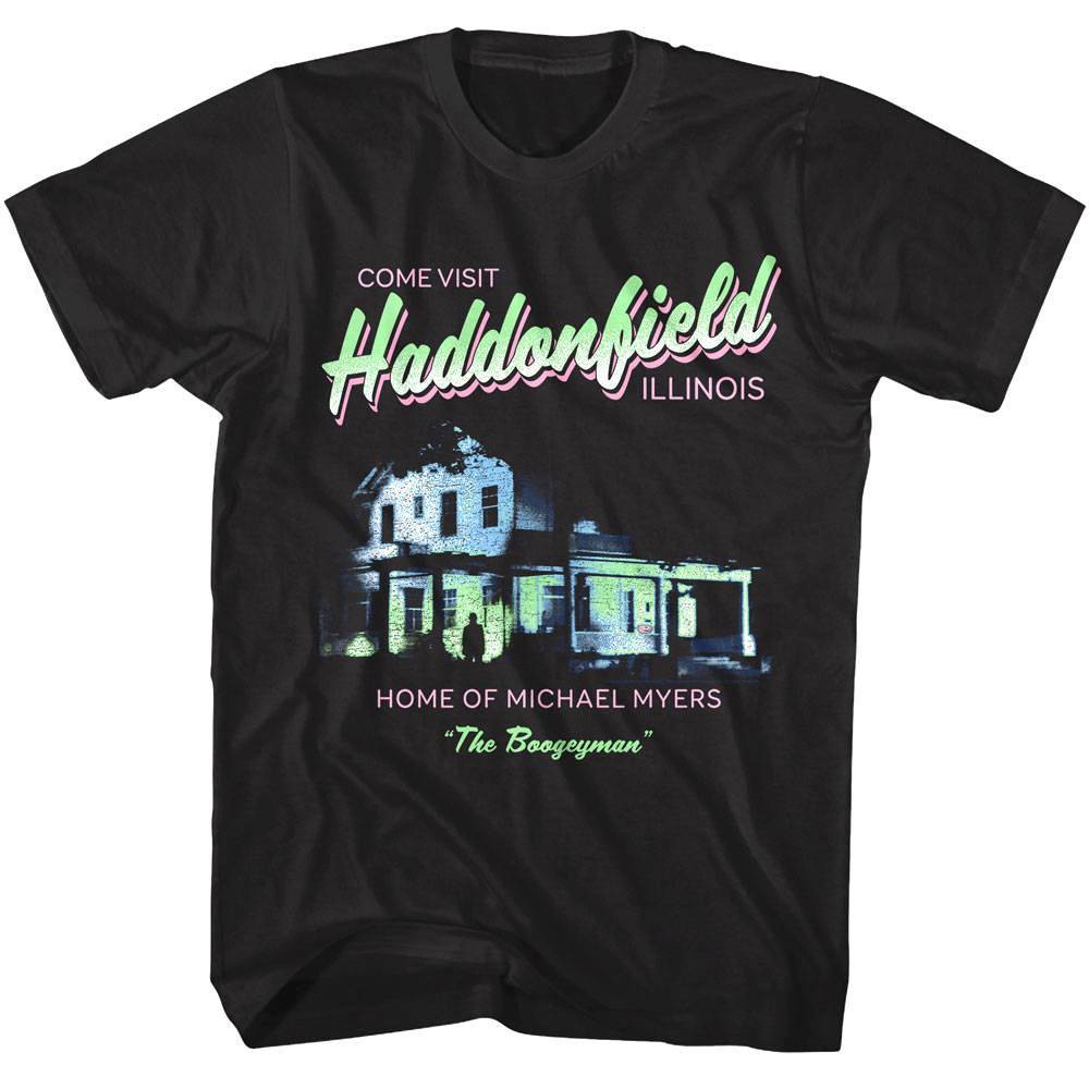 Halloween Come Visit Haddonfield Men's T Shirt Halloween Come Visit Haddonfield Men's T Shirt