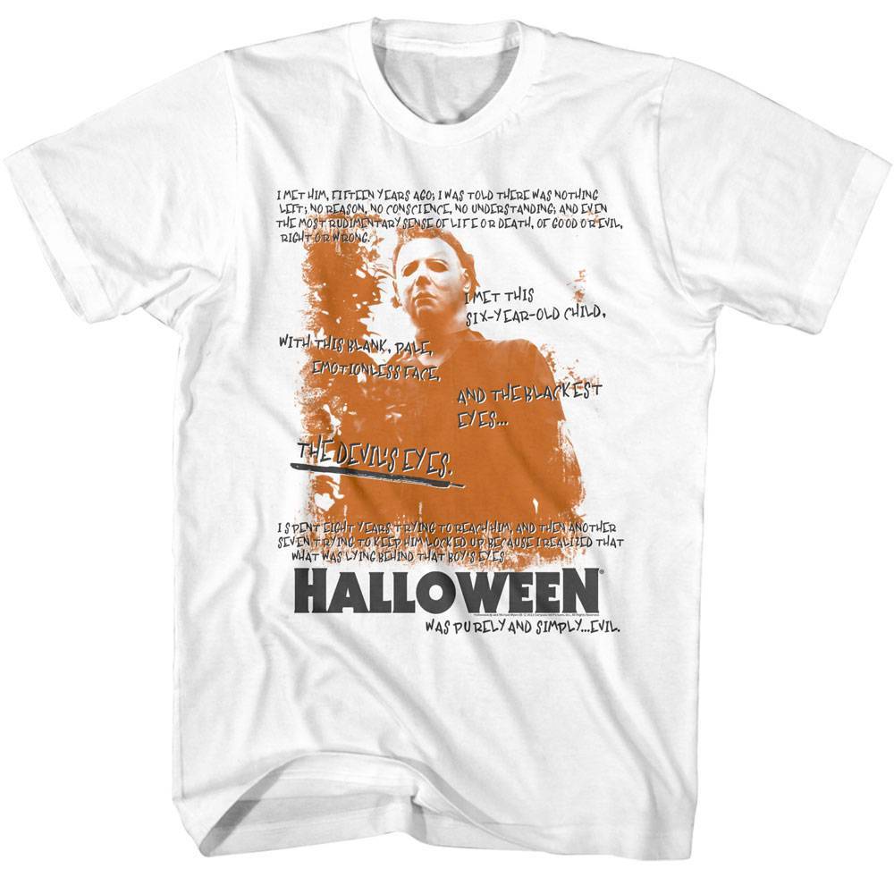 Halloween Devil's Eyes Men's T Shirt Halloween Devil's Eyes Men's T Shirt