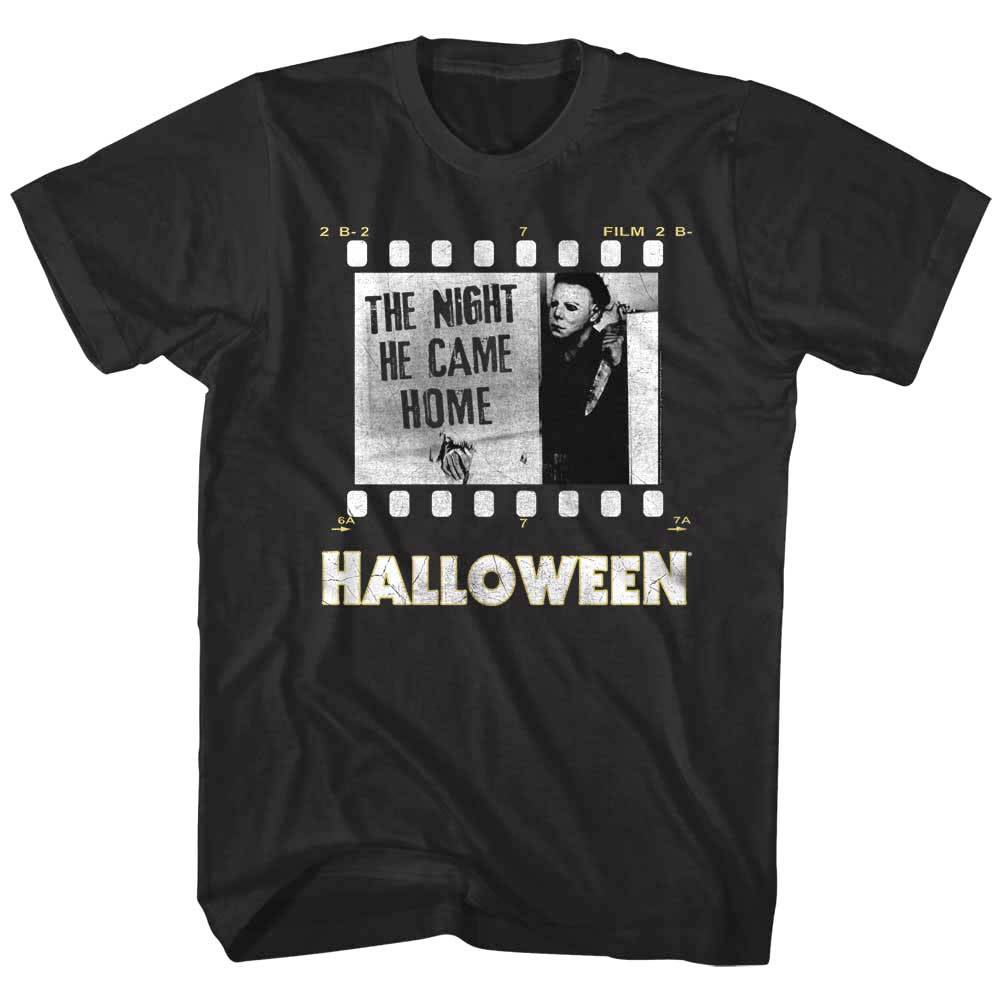 Halloween Film Strip Men's T Shirt Halloween Film Strip Men's T Shirt