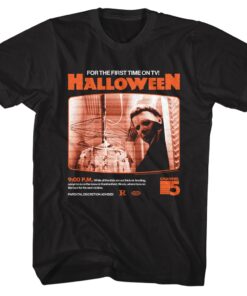 Halloween First Time on TV Men’s T Shirt