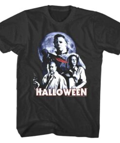 Halloween Full Moon Ensemble Men’s T Shirt