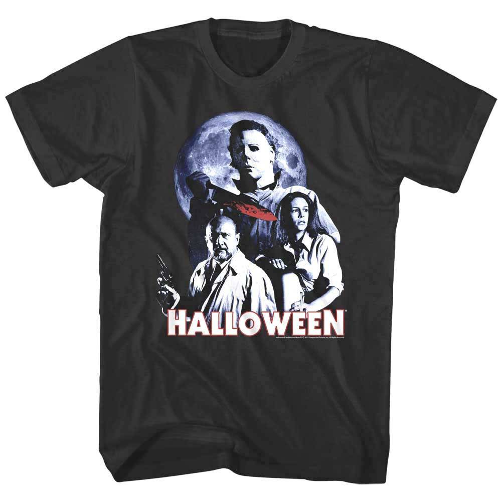 Halloween Full Moon Ensemble Men's T Shirt Halloween Full Moon Ensemble Men's T Shirt