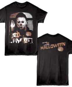 Halloween Half-Tone Hell Men’s T Shirt