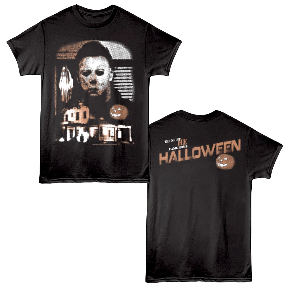 Halloween Half-Tone Hell Men's T Shirt Halloween Half-Tone Hell Men's T Shirt