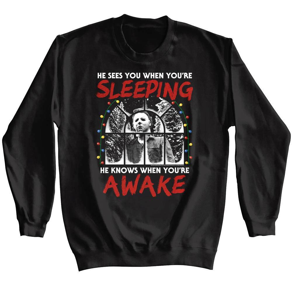 Halloween He Sees You When You're Sleeping Sweater Halloween He Sees You When You're Sleeping Sweater