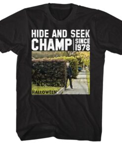 Halloween Hide & Seek Champ Bushes Men’s T Shirt