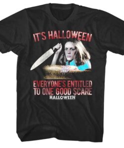 Halloween Laurie Strode One Good Scare Men’s T Shirt