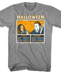 Halloween Laurie Versus Michael Men’s T Shirt Halloween Laurie Versus Michael Men’s T Shirt