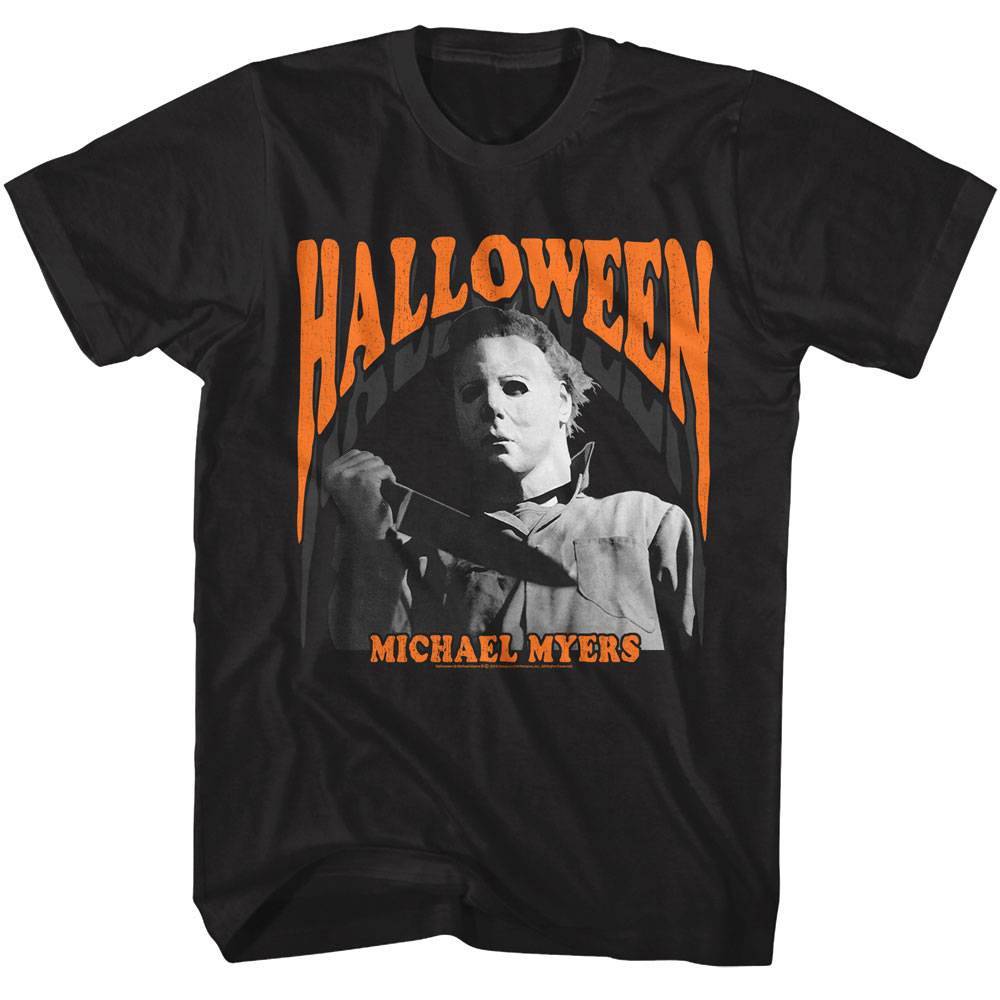 Halloween Melting Michael Myers Men's T Shirt Halloween Melting Michael Myers Men's T Shirt
