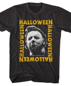 Halloween Michael Myers Framed Men’s T Shirt