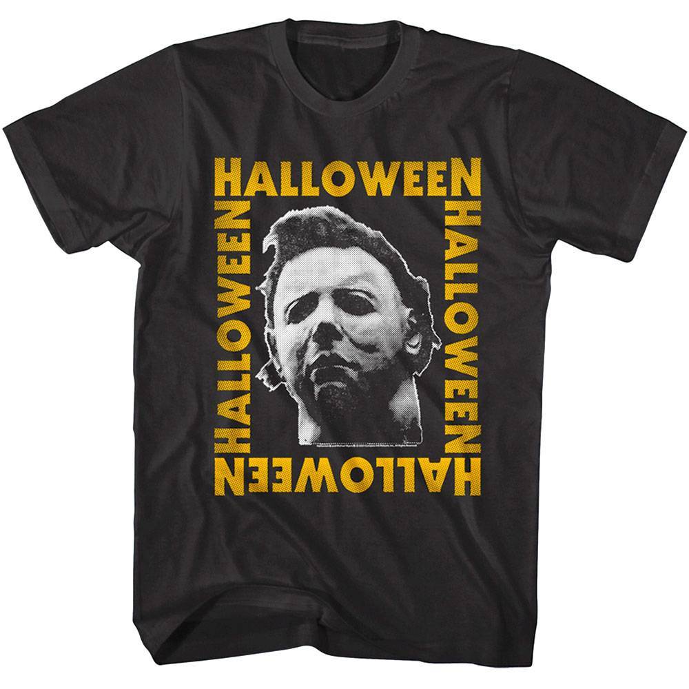 Halloween Michael Myers Framed Men's T Shirt Halloween Michael Myers Framed Men's T Shirt