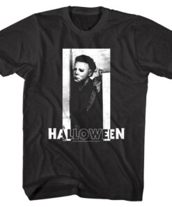 Halloween Michael Myers Hiding Men’s T Shirt