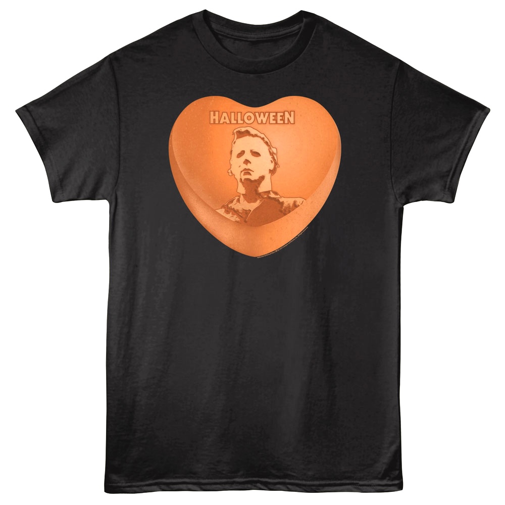 Halloween Michael Myers Love Heart Men's T Shirt Halloween Michael Myers Love Heart Men's T Shirt