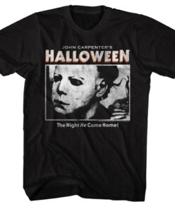 Halloween Michael Myers Mask Men’s T Shirt