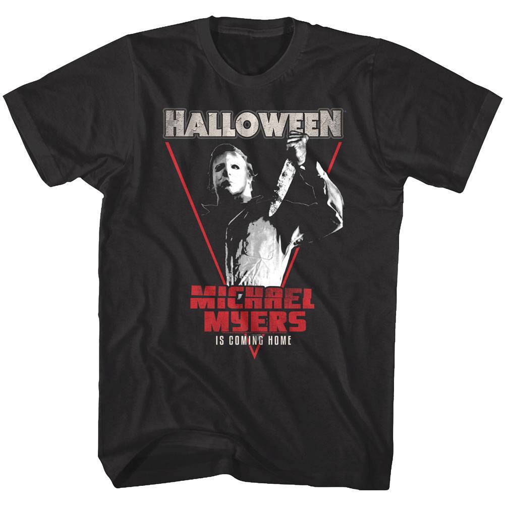 Halloween Michael Myers is Coming Home Men's T Shirt Halloween Michael Myers is Coming Home Men's T Shirt