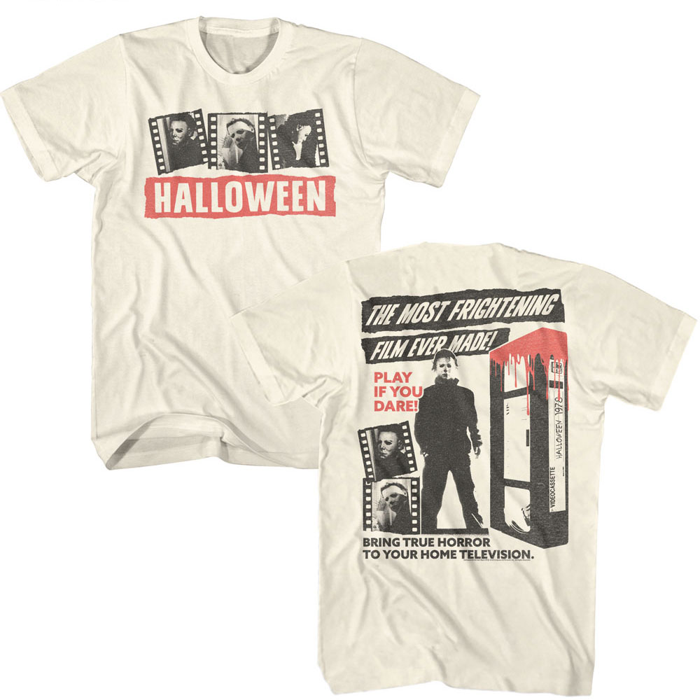 Halloween Most Frightening Film Ever Made Men's T Shirt Halloween Most Frightening Film Ever Made Men's T Shirt