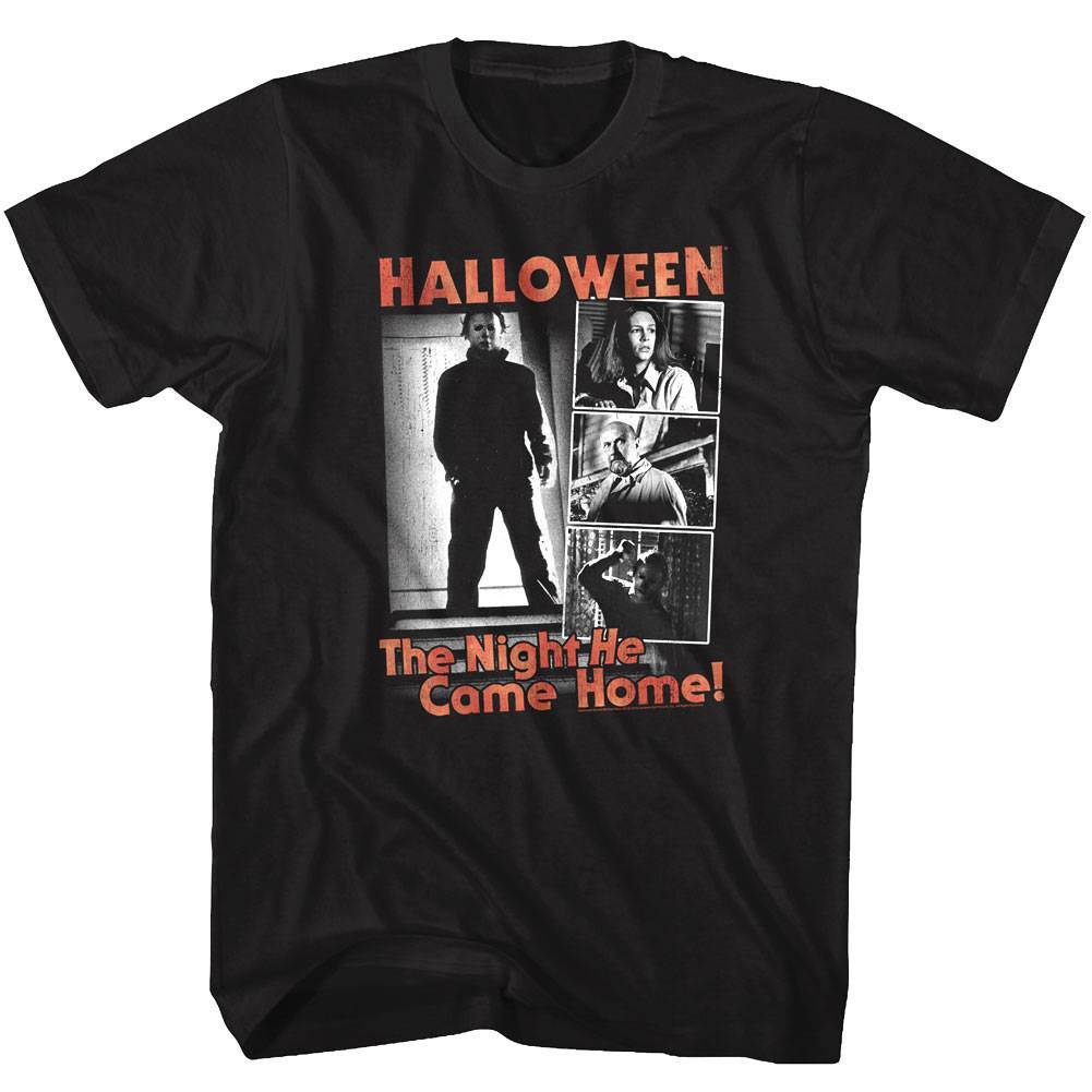 Halloween Movie Stills Men's T Shirt Halloween Movie Stills Men's T Shirt