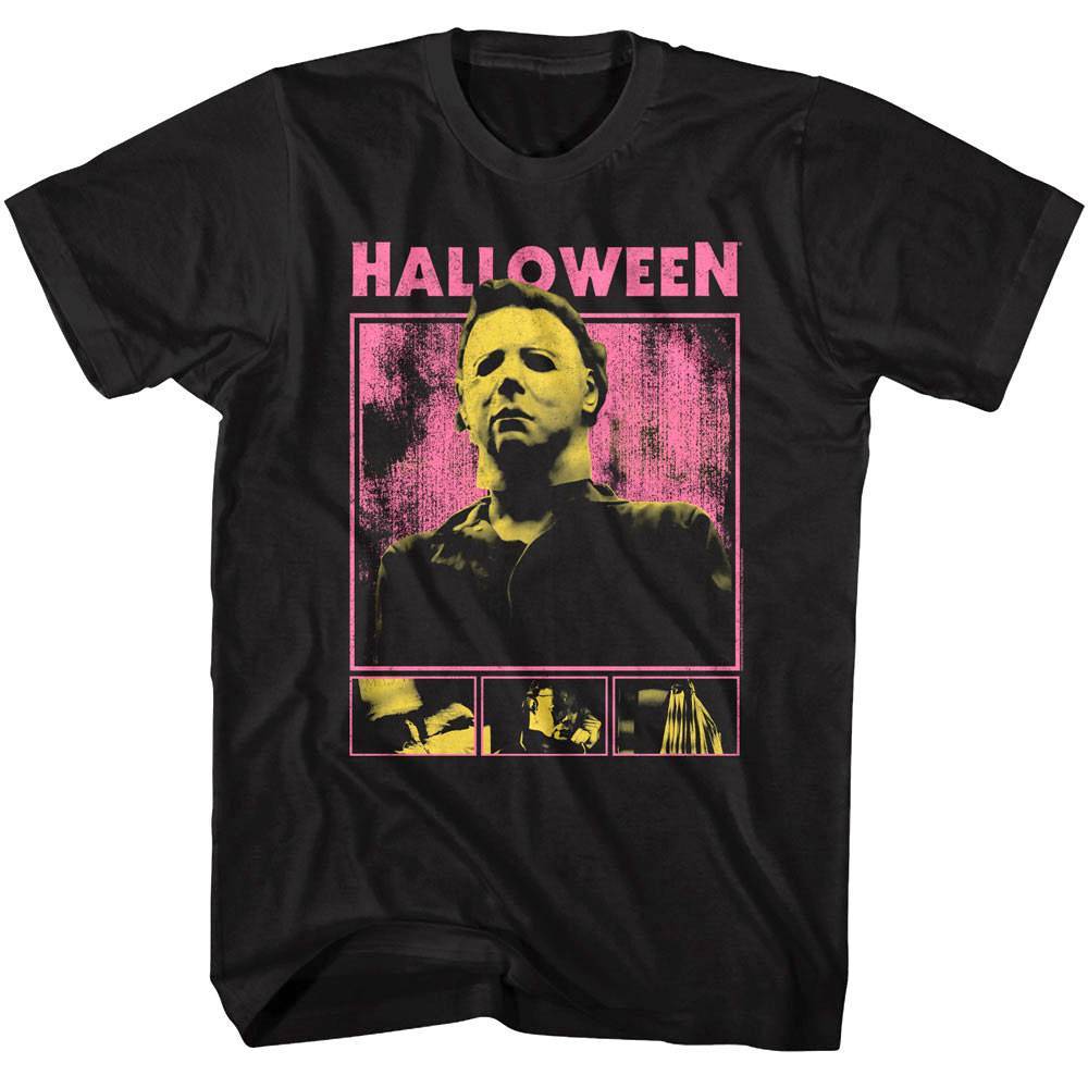 Halloween Pink Action Men's T Shirt Halloween Pink Action Men's T Shirt