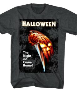 Halloween Pumpkin Knife Came Home Men’s T Shirt