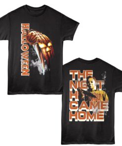 Halloween Smokin Pumpkin Men’s T Shirt