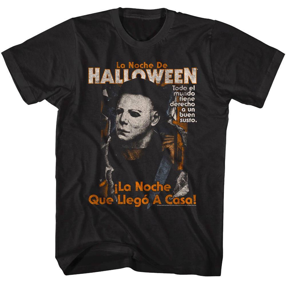 Halloween Spanish Movie Poster Men's T Shirt Halloween Spanish Movie Poster Men's T Shirt