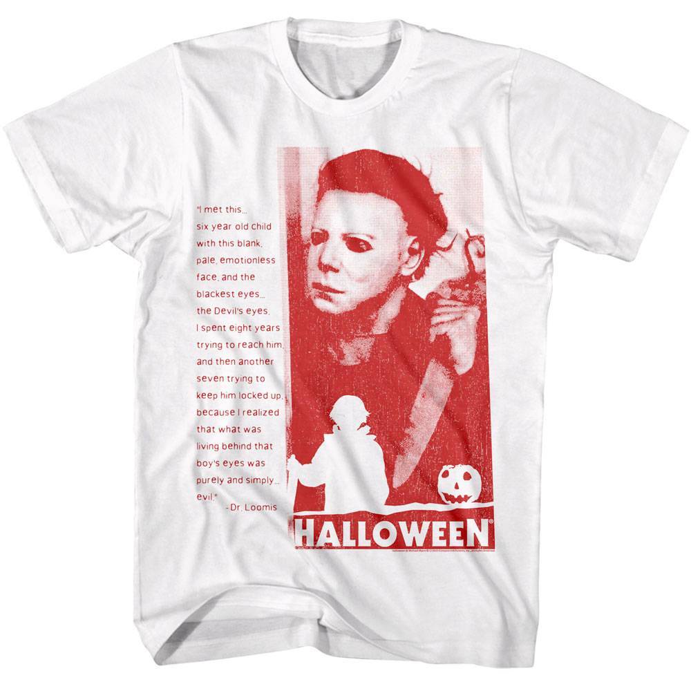 Halloween The Devils Eyes Men's T Shirt Halloween The Devils Eyes Men's T Shirt