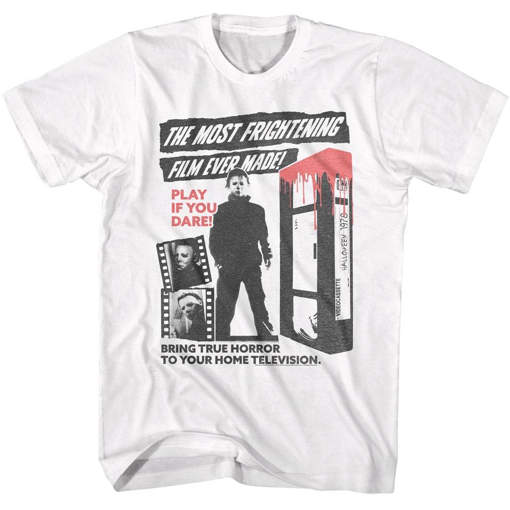 Halloween The Most Frightening Film Ever Men's T Shirt Halloween The Most Frightening Film Ever Men's T Shirt