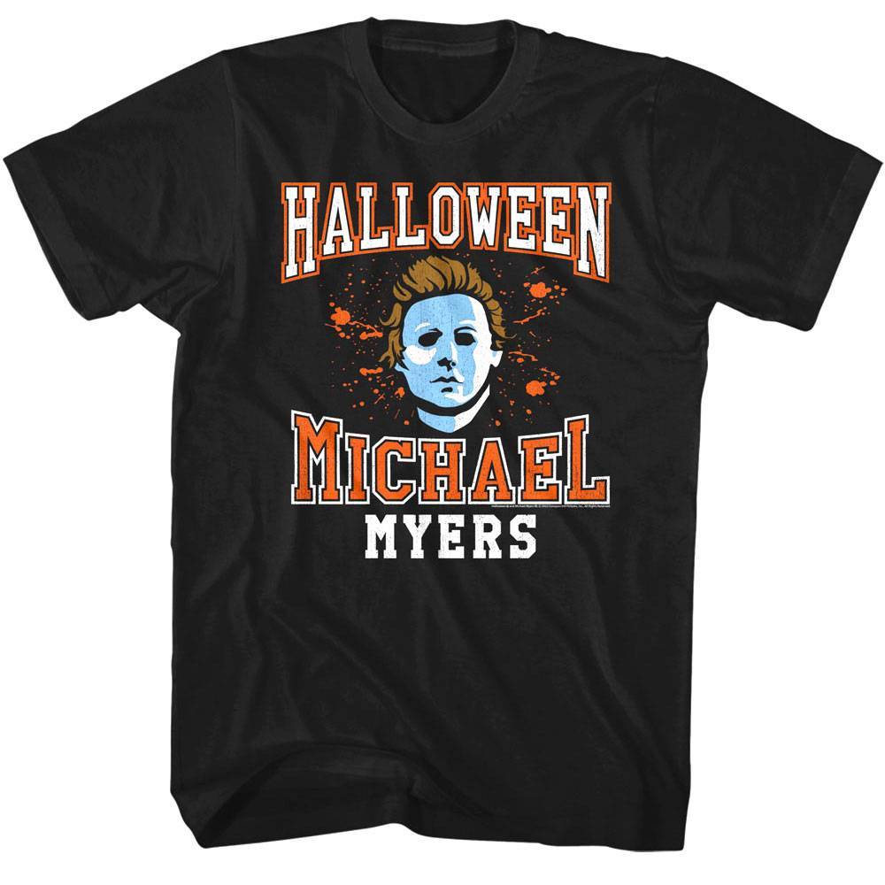 Halloween Varsity Michael Myers Men's T Shirt Halloween Varsity Michael Myers Men's T Shirt