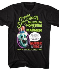 House of 1000 Corpses Captain Spaulding’s Museum Men’s T Shirt