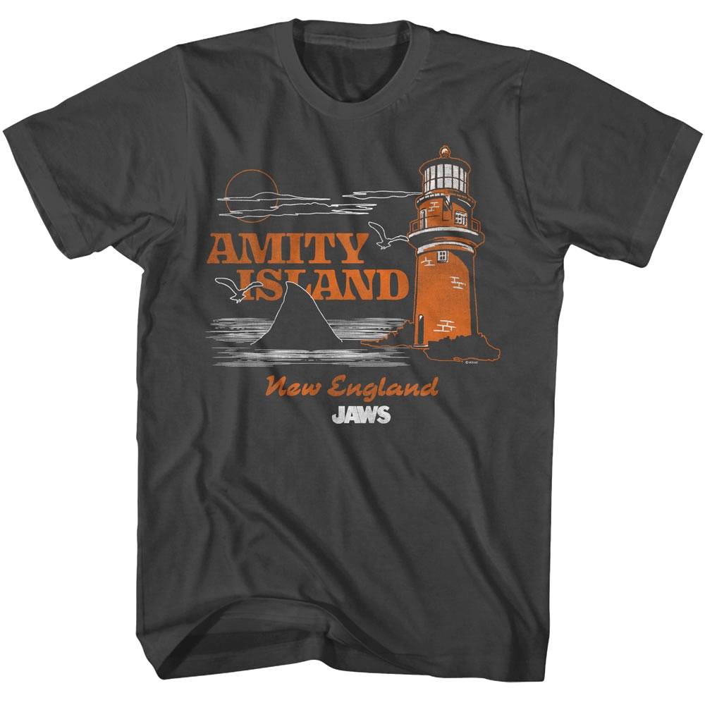 Jaws Amity Island Lighthouse Men's T Shirt Jaws Amity Island Lighthouse Men's T Shirt