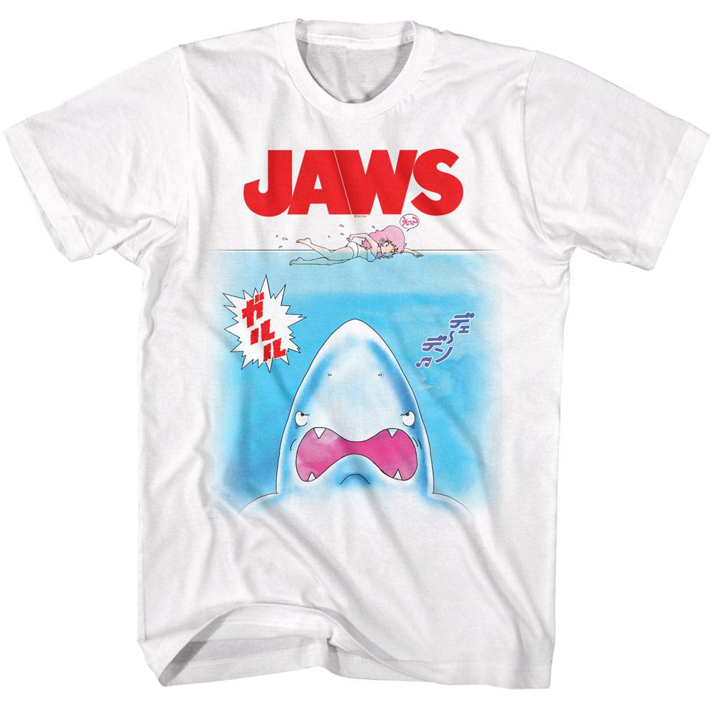 Jaws Chibi Anime Swimmer Men's T Shirt Jaws Chibi Anime Swimmer Men's T Shirt
