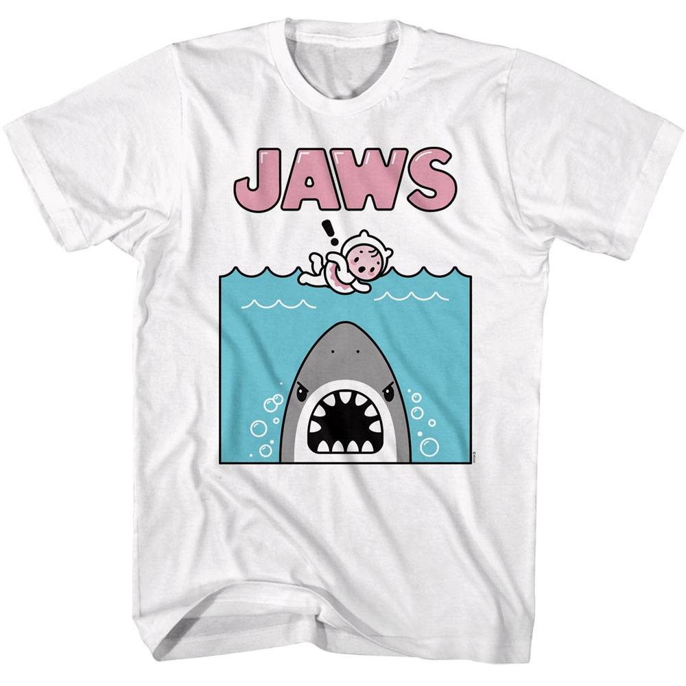 Jaws Kawaii Shark Swimmer Men's T Shirt Jaws Kawaii Shark Swimmer Men's T Shirt
