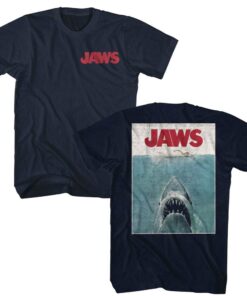 Jaws Vintage Movie Poster Men’s T Shirt