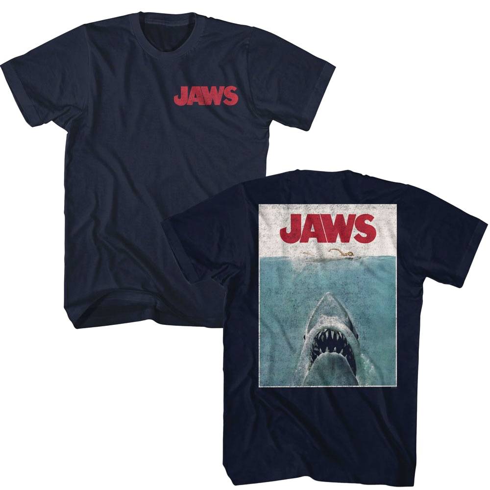 Jaws Vintage Movie Poster Men's T Shirt Jaws Vintage Movie Poster Men's T Shirt