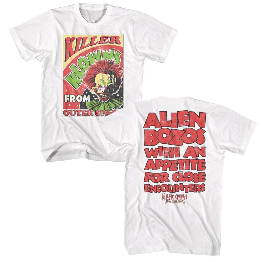 Killer Klowns Alien Bozos with an Appetite Men's T Shirt Killer Klowns Alien Bozos with an Appetite Men's T Shirt