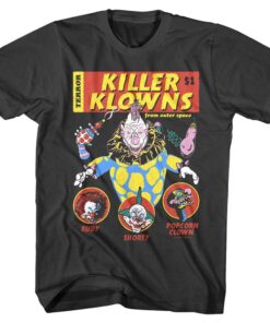 Killer Klowns Horror Comic Men’s T Shirt