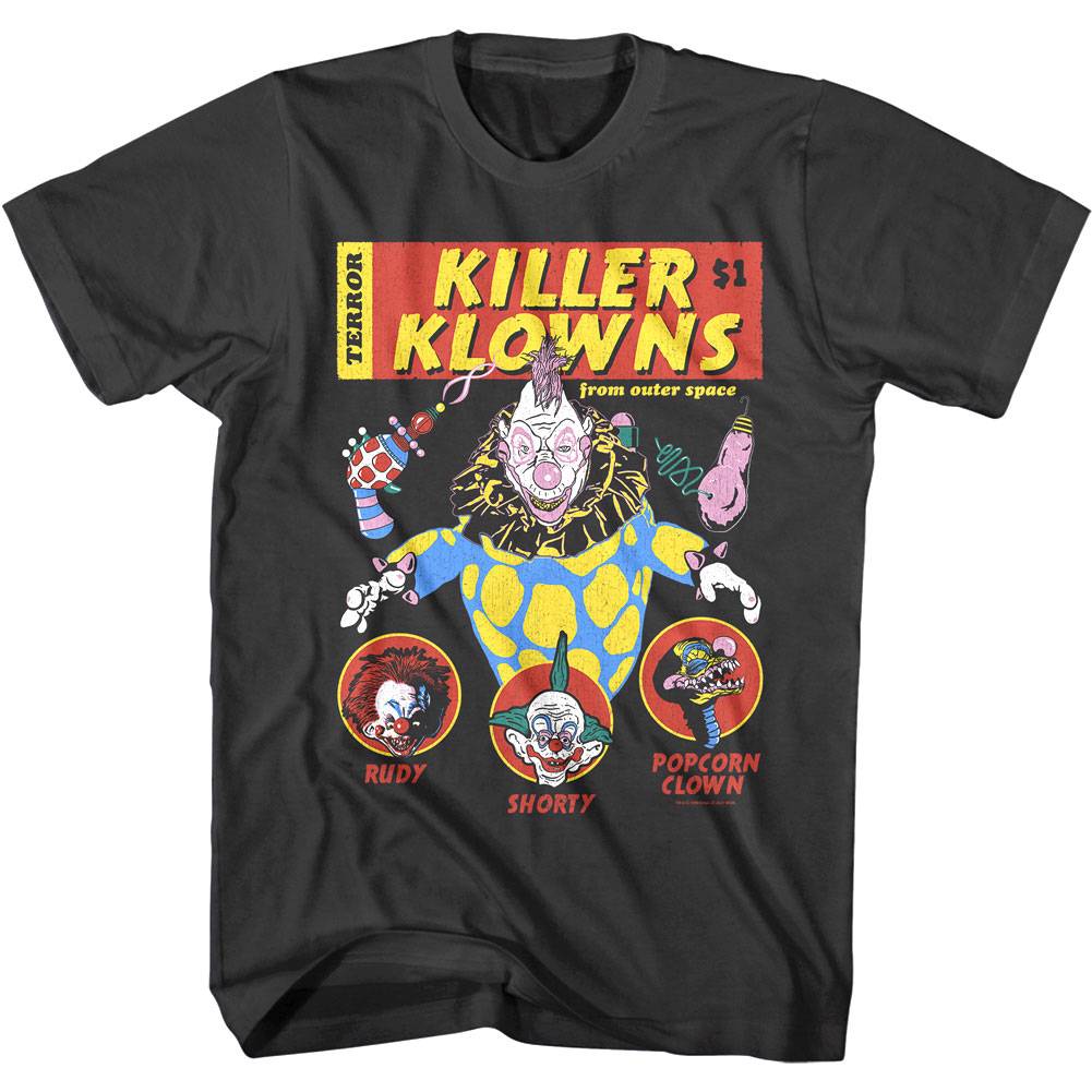 Killer Klowns Horror Comic Men's T Shirt Killer Klowns Horror Comic Men's T Shirt