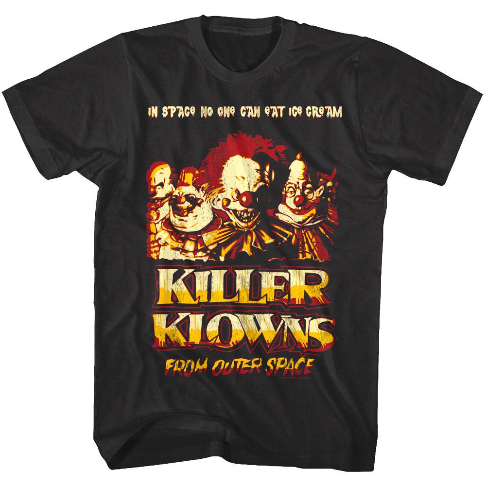 Killer Klowns In Space No One Can Eat Ice Cream Men's T Shirt Killer Klowns In Space No One Can Eat Ice Cream Men's T Shirt