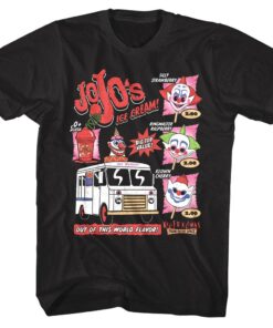 Killer Klowns JoJo’s Ice Cream Menu Men’s T Shirt